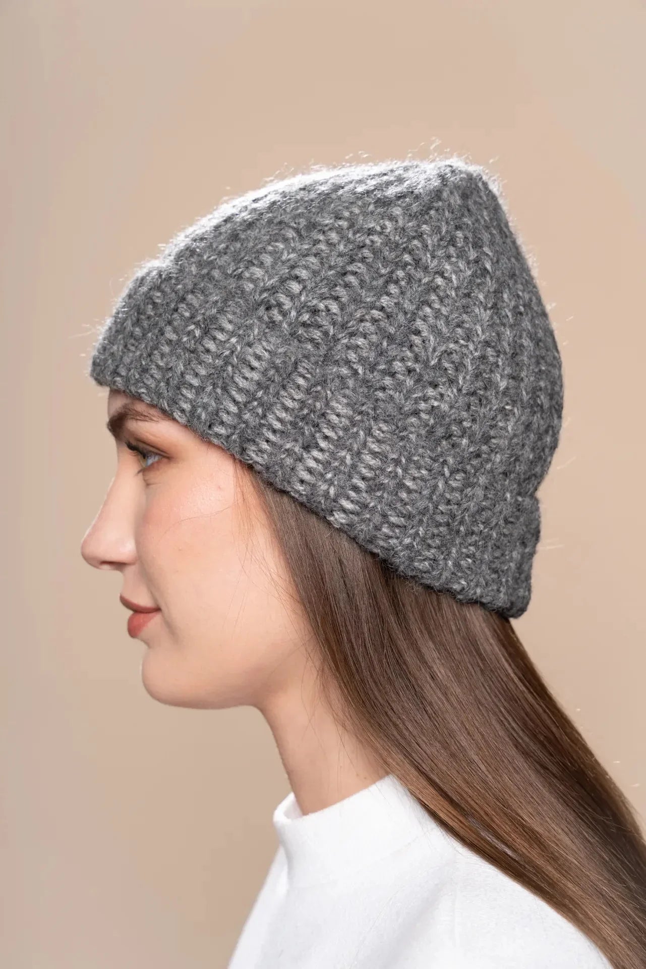 Kuscheliger Strickmütze