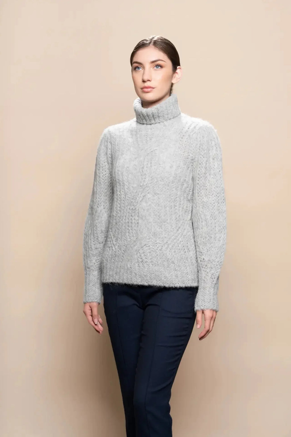 Gemütlicher Rollkragenpullover