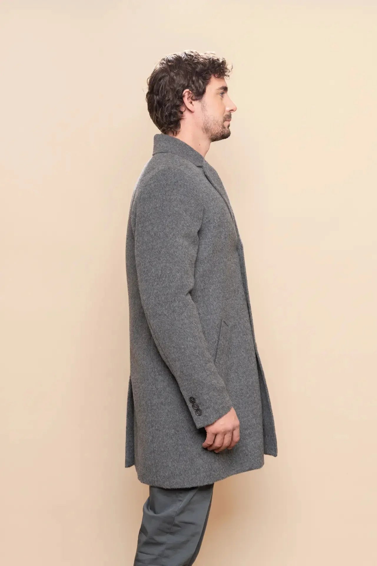 Herrenklassischer Mantel