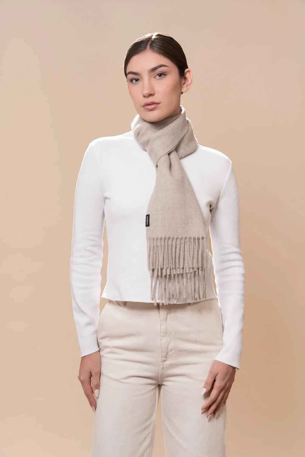 Schal 100% Baby Alpakka Klassisch für Damen