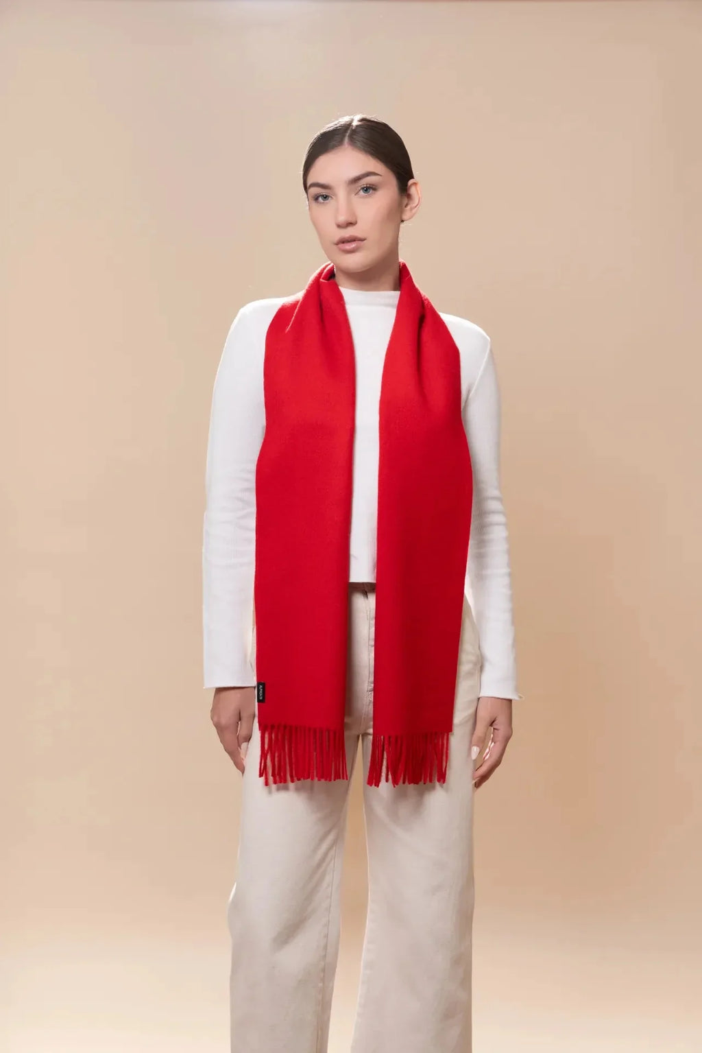 Schal 100% Baby Alpakka Klassisch für Damen