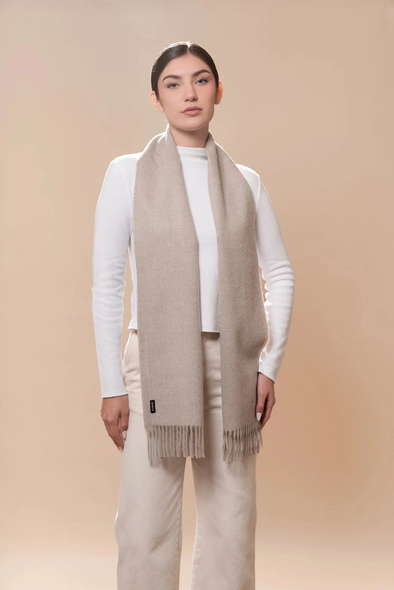 Schal 100% Baby Alpakka Klassisch für Damen